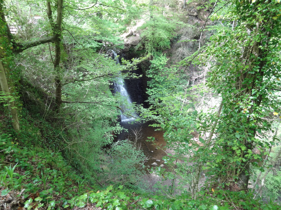 Falling Foss Waterfall